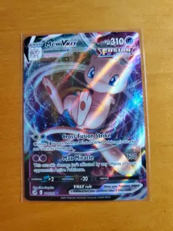 Pokemon TCG Mew VMAX 114/264 Swsh08: Fusion Strike Holo Card - Image 1