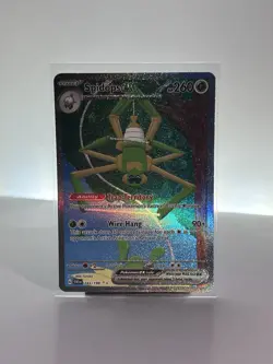 Pokemon TCG Spidops EX Special Illustration Rare Full Art Holo Card 243/198 SV01 - Image 1