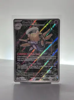 Pokemon TCG Shedinja Holo Rare Card 144/132 Me01 Mega Evolution 2025 Single - Image 1