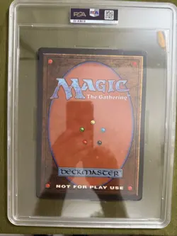 BLACK LOTUS PSA 3 Oversized 6x9 MTG Scrye Mag Promo Jumbo Card Magic 1996 Rare - Image 4