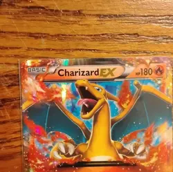 Pokemon Charizard EX Promo Holo XY XY17 HP 180 Brave Fire Card - Image 2