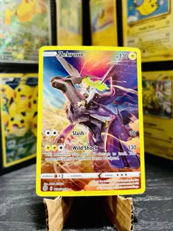 Zekrom TG05/TG30 FullArt Rare Holo Pokemon Card Near Mint Condition Never Played - Image 1