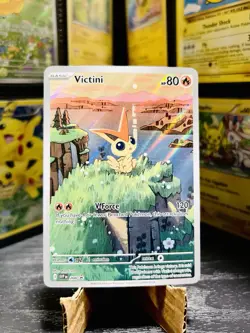 Victini 208 Promo Illustration Rare Holo Pokemon Card NM Condition Never Played - Image 1
