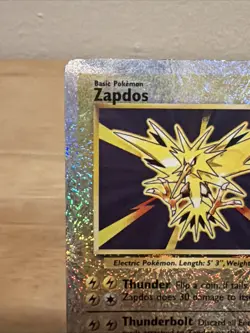 Zapdos 19/110 Legendary Collection 2002 Reverse Holo Pokemon Card TCG - Image 3