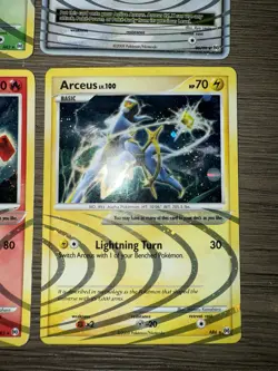 Pokemon TCG 2009 Platinum Arceus Card Lot Of 4 Lv. X AR2, AR3, AR6 - Image 5