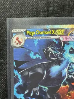 Mega Charizard x EX 125/94 ENGLISH SIR Phantasmal Flames Near Mint Pokemon Card - Image 3