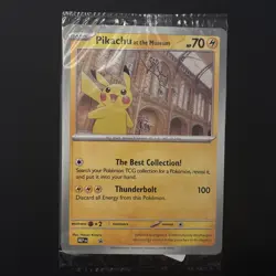 10x Pikachu At The Museum Pokemon Natural History Museum Jumbo Promo Card New - Image 1