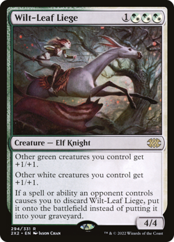 Wilt-Leaf Liege (FOIL) x1 - MTG Double Masters 2022 2X2 #294 - Image 1