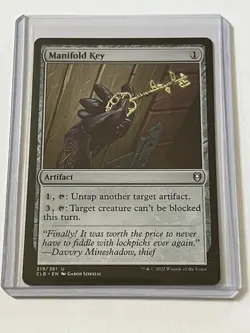 Manifold Key 319 MTG Battle for Baldurs Gate 2022 Mint - 9.0 + Non Foil - Image 1