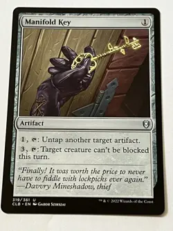 Manifold Key 319 MTG Battle for Baldurs Gate 2022 Mint - 9.0 + Non Foil - Image 4