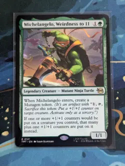 MTG Michaelangelo, Weirdness to 11 - NM - TMNT - Image 1
