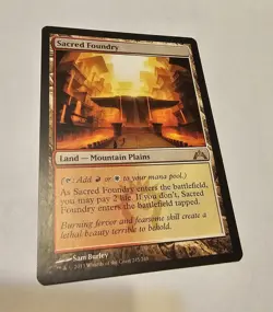 Sacred Foundry Gatecrash NM MTG Magic The Gathering - Image 1
