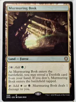 Murmuring Bosk - Commander: Dominaria United - Magic the Gathering MTG Nice! - Image 1