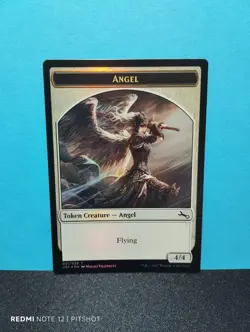 FOIL Angel Token / Engel Spielstein - MTG Magic - Image 1