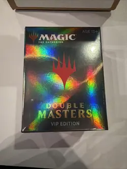 Magic the Gathering MtG DOUBLE MASTERS VIP EDITION Pack Box • FACTORY SEALED 630509972975 - Image 1