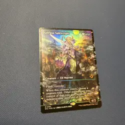 Selfless Safewright (Showcase Foil) Lorwyn Eclipsed Mtg ECL - Image 1