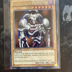 Yu-Gi-Oh LCJW-EN235 Summoned Skull 1st Edition Near Mint Condition - Image 3