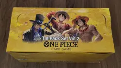 One Piece 12x Mini Tin Pack Set Vol. 2 TS-02 OP-13 Display Factory Sealed Case - Image 1