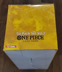One Piece 12x Mini Tin Pack Set Vol. 2 TS-02 OP-13 Display Factory Sealed Case - Image 4