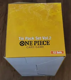 One Piece 12x Mini Tin Pack Set Vol. 2 TS-02 OP-13 Display Factory Sealed Case - Image 5