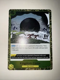 EB01-059 Kingdom Come Rare R One Piece TCG English CCG - Image 1