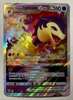Hisuian Typhlosion VSTAR 054/189 Ultra Rare Holo Astral Radiance Pokemon Card NM - Image 1