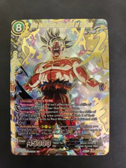 DBS Card Game Ultra Instinct Son Goku State of the Gods Perfect Combination SCR - Image 1
