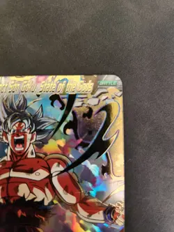DBS Card Game Ultra Instinct Son Goku State of the Gods Perfect Combination SCR - Image 3