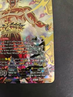 DBS Card Game Ultra Instinct Son Goku State of the Gods Perfect Combination SCR - Image 4
