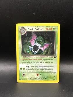 Pokemon Dark Golbat Holo Rare TCG Card 7/82 Unlimited - Image 1