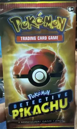 Pokemon Detective Pikachu Movie 2-Card Booster Pack - Image 1