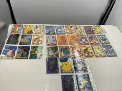 Nintendo Pokemon 1999 Trading Cards Tv Animation TOPPS Set Of 32 - Image 1