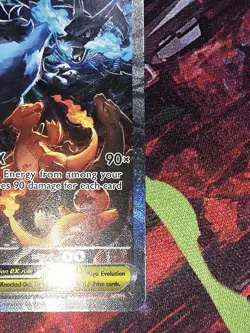 Mega Charizard X EX 125/094 SIR Phantasmal Flames Pokemon Card Holo NM - Image 5