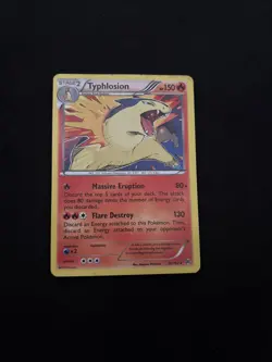 Pokemon XY Breakthrough Typhlosion Reverse Holo Card #20/162 2015 MP - Image 1
