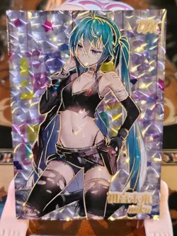 Goddess Haven 4 Hatsune Miku TCX Serial 177/188 Trading Card Spicy Waifu TCX 001 - Image 1