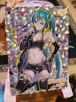 Goddess Haven 4 Hatsune Miku TCX Serial 177/188 Trading Card Spicy Waifu TCX 001 - Image 2