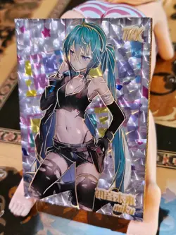 Goddess Haven 4 Hatsune Miku TCX Serial 177/188 Trading Card Spicy Waifu TCX 001 - Image 3