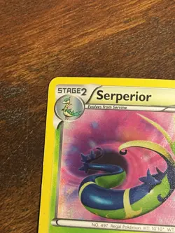 Pokemon TCG Serperior 125/124 Holo Dragons Exalted Secret Rare Card LP/MP - Image 2