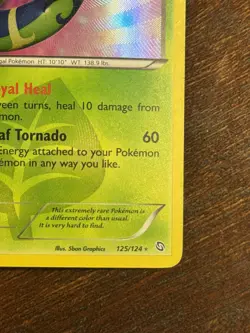 Pokemon TCG Serperior 125/124 Holo Dragons Exalted Secret Rare Card LP/MP - Image 4