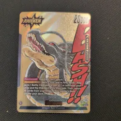Shenron FB07-097 Leader Gold Manga Booster 02 Dragon Ball Card English DB.1 - Image 1