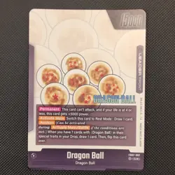 Shenron FB07-097 Leader Gold Manga Booster 02 Dragon Ball Card English DB.1 - Image 2