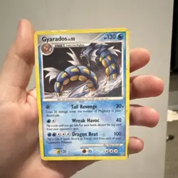 Pokemon Gyarados Rare Card 2008 Stormfront 19/100 English TCG 130 HP - Image 1