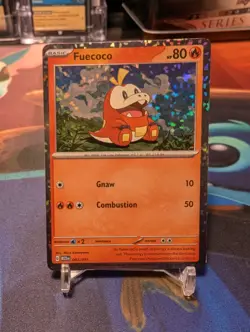 Pokemon Fuecoco 002/015 Holo Promo Rare 2023 McDonalds Card - Image 1