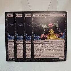 Greedy Freebooter MTG 4x Playset Non Foil LCI NM Near Mint Fast Shipping - Image 1