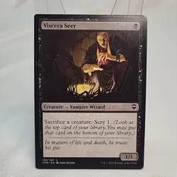 Viscera Seer MTG CMR NM Near Mint Non Foil Regular Art Fast Shipping Pauper - Image 1
