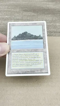 Tropical Island Tropeninsel Dualland Magic the Gathering MtG FWB German EX - Image 2