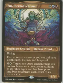 Zur Eternal Schemer 327 Showcase Non-Foil Near Mint DMU MTG - Image 1