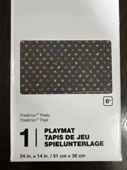 New In Box - Playmat Mat - PokemonCenter - Pixels - Charizard Blastoise 151 - Image 1