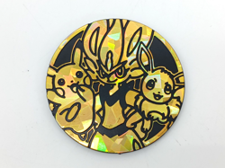 Pokemon TCG Battle Academy Pikachu Eevee Cinderace 2" in Jumbo Coin Cracked Ice - Image 1