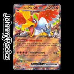 Ethan's Ho-Oh 026/217 ex - 2026 Ascended Heroes Double Rare - Pokemon Card (NM) - Image 1